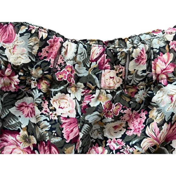 Vintage 90’s Compagnie Int’l Express Sheer Cottagecore Floral Palazzo Pants XS - Picture 4 of 6